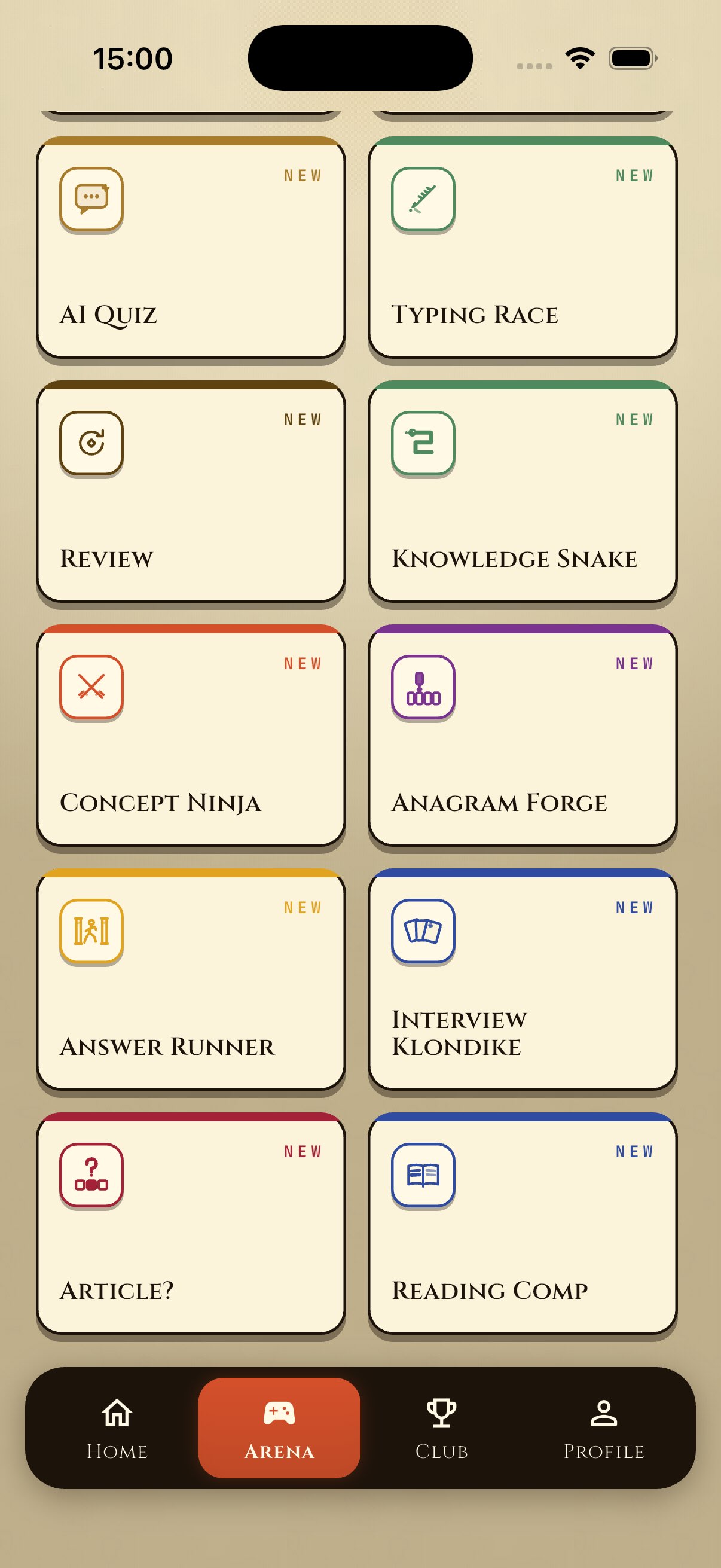 A game mode in play